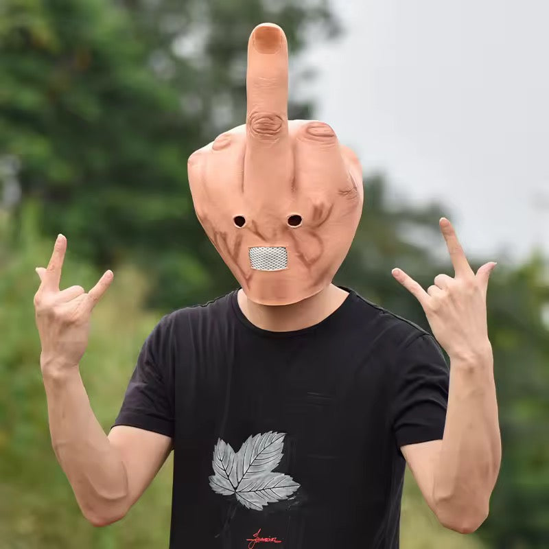 Mittelfinger Maske