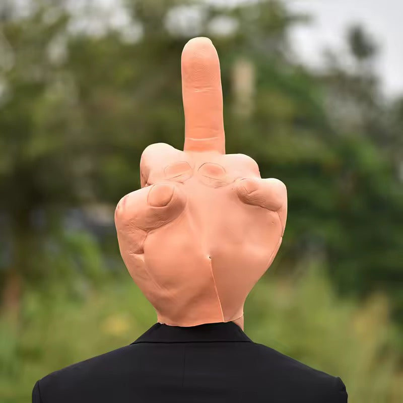 Mittelfinger Maske