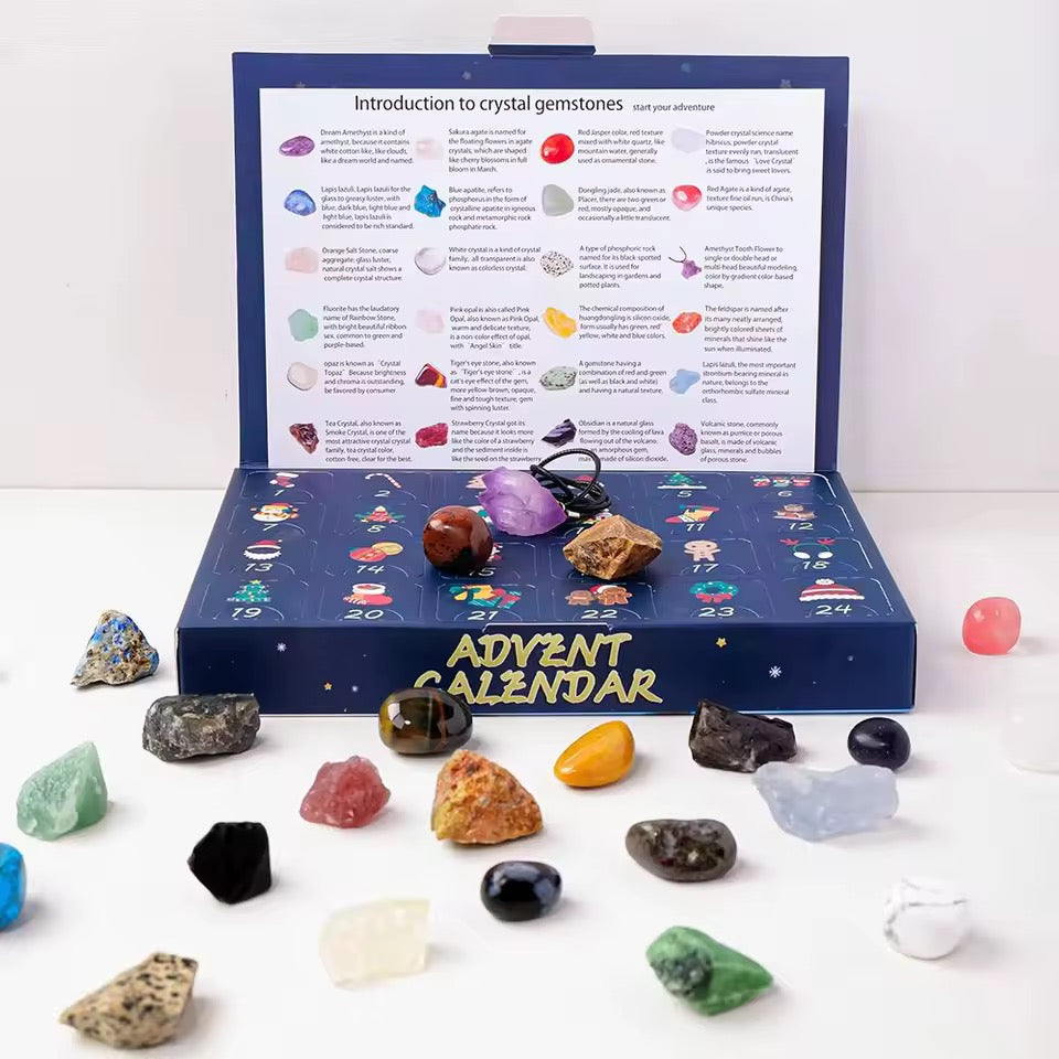 Kristall Natursteine Adventskalender
