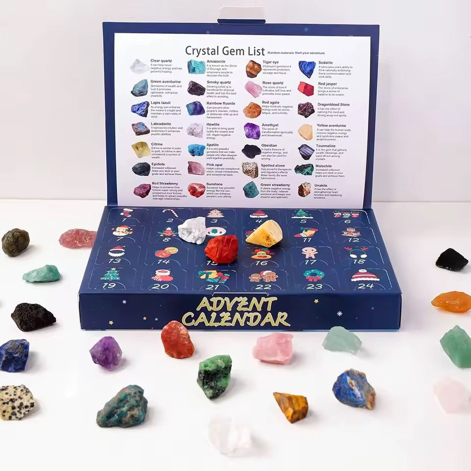 Kristall Natursteine Adventskalender