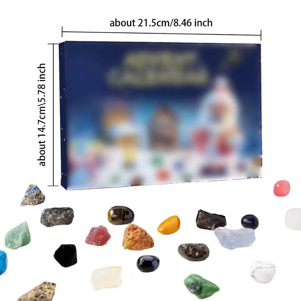 Kristall Natursteine Adventskalender