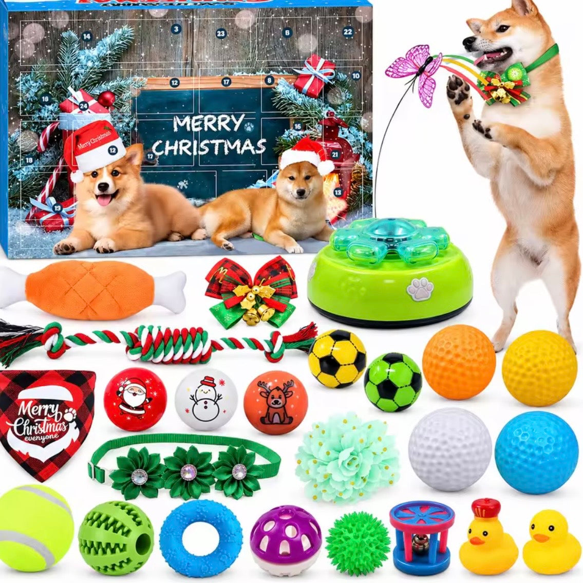 Hundespielzeug Adventskalender