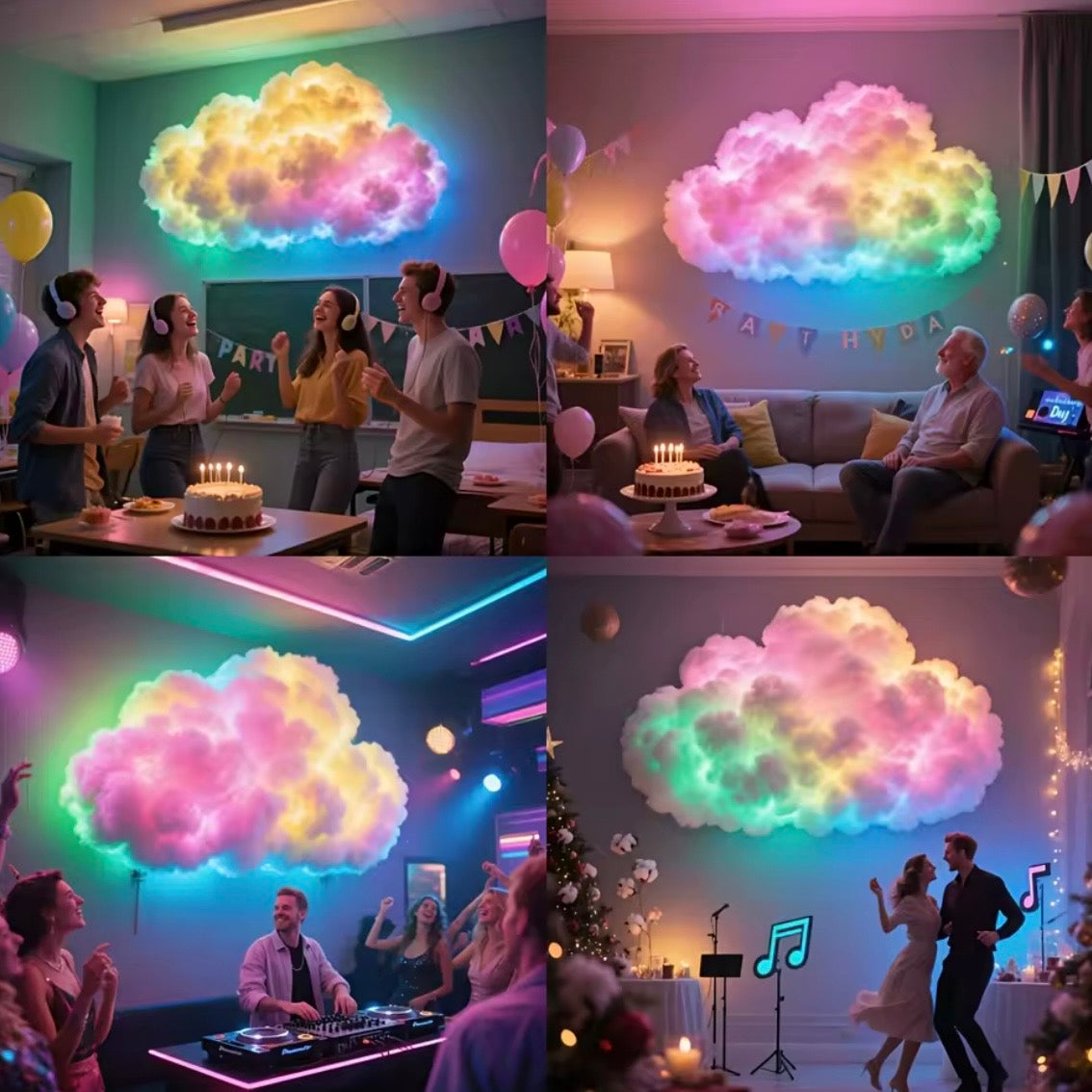 Donnerwolken LED Dekorationsbeleuchtung