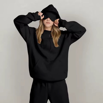 Reise Hoodie Schwarz
