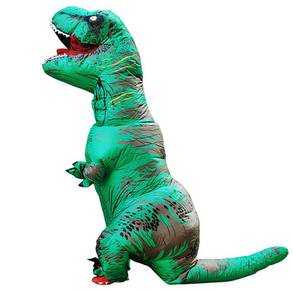 T-Rex Kostüm Grün 150-195cm