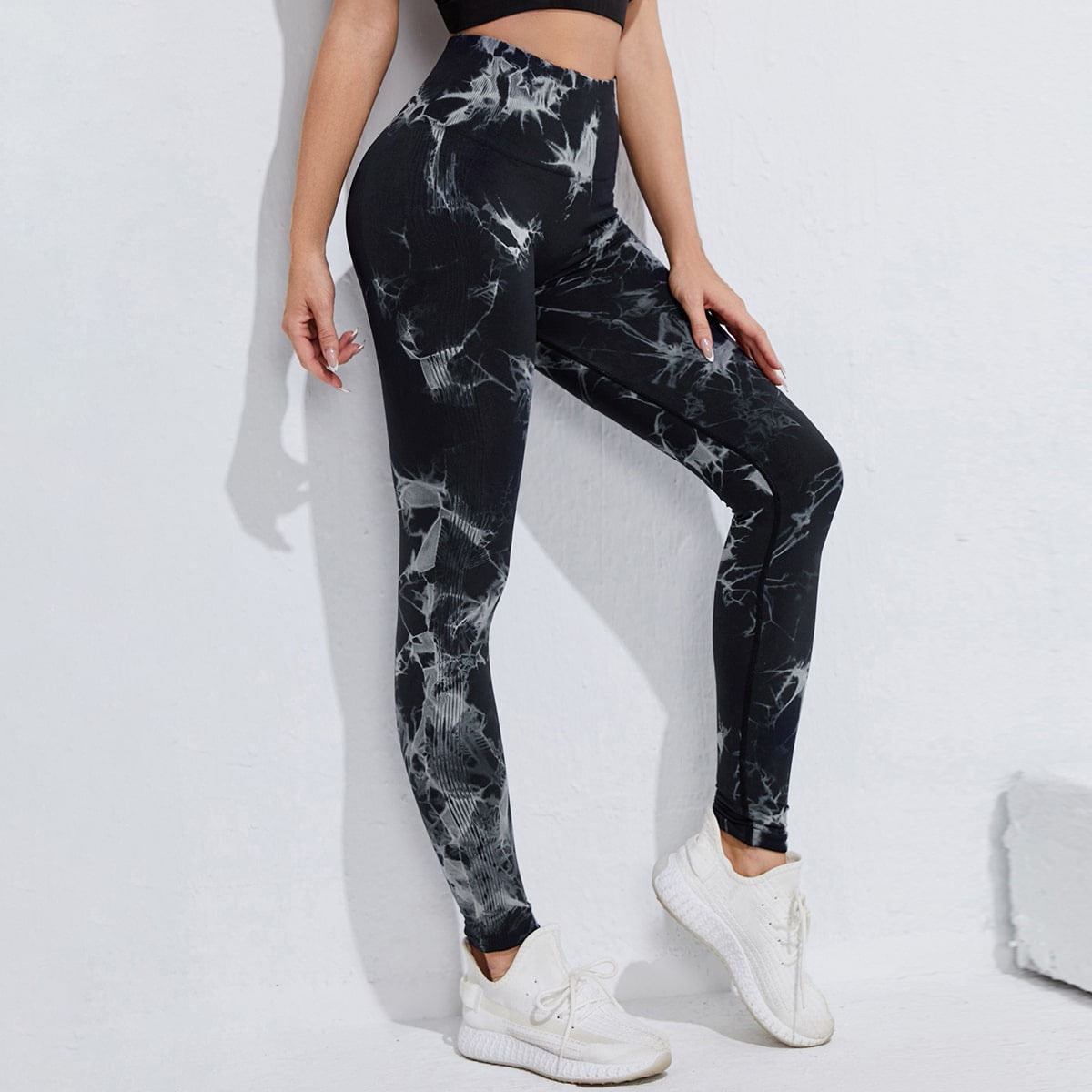 Leggings Marmor Damen