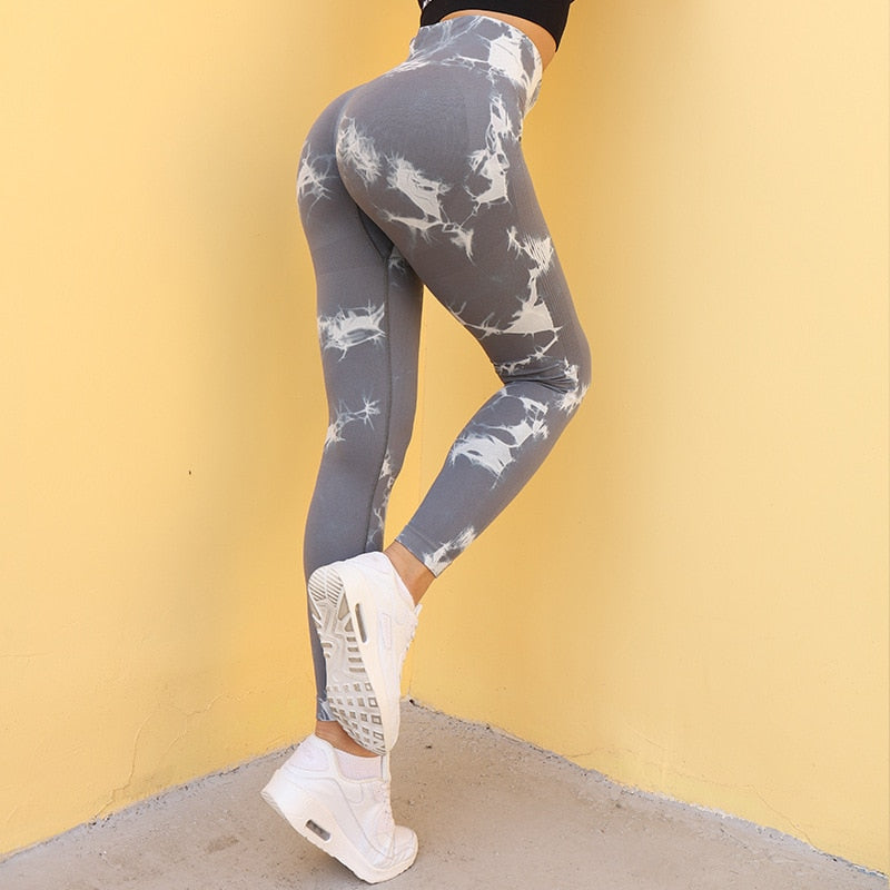 Leggings Marmor Damen