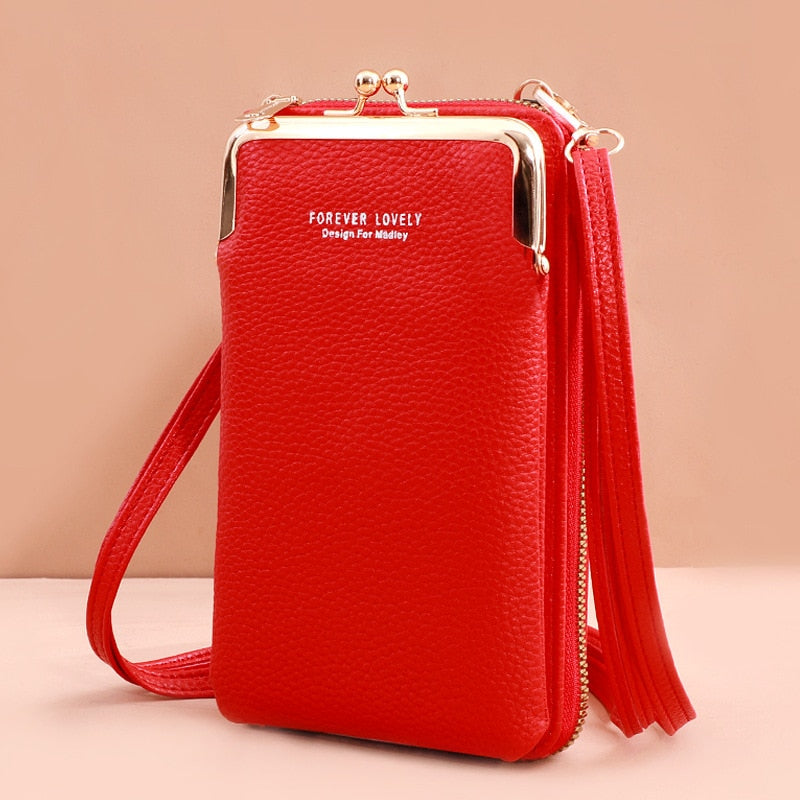 Handtasche mit integriertem Portemonnaie
