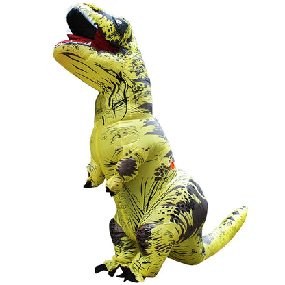 T-Rex Kostüm Gelb 150-195cm