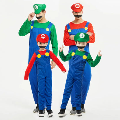 Mario und Luigi Kostüm