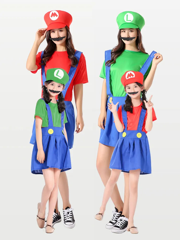 Mario und Luigi Kostüm