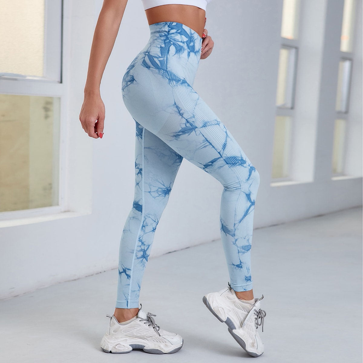 Leggings Marmor Damen