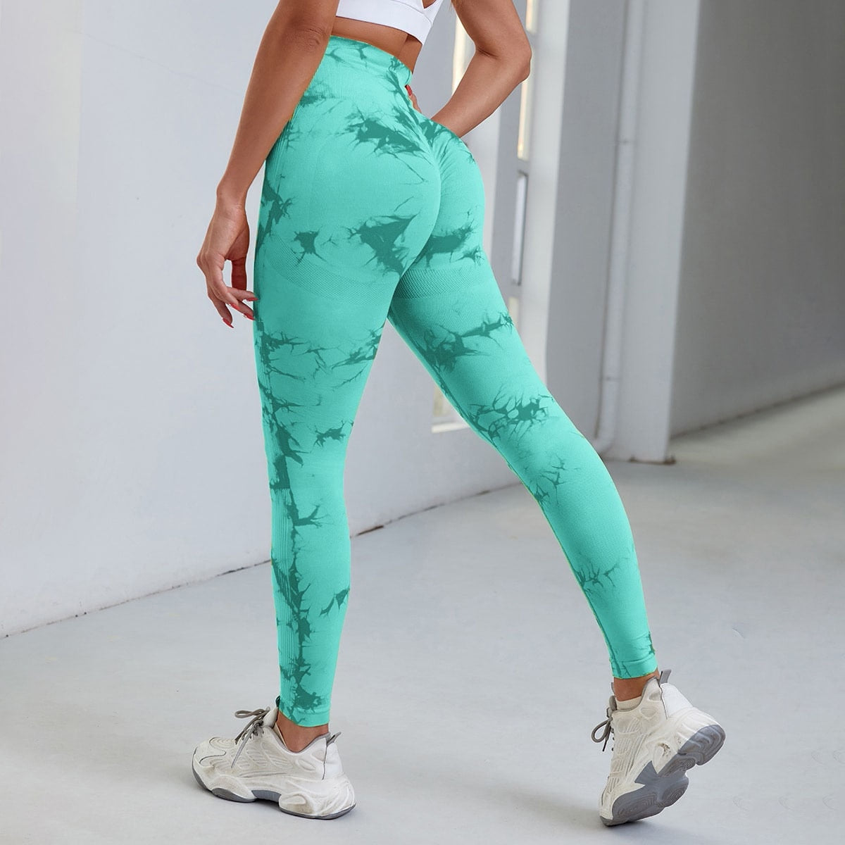 Leggings Marmor Damen